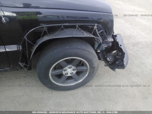 1J4GL48K83W678414 - 2003 JEEP LIBERTY SPORT/FREEDOM შავი ფოტო 6