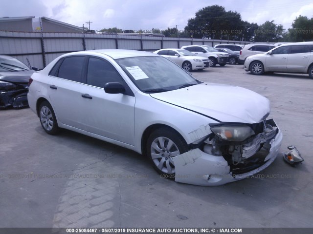 JF1GE61618H516196 - 2008 SUBARU IMPREZA 2.5I WHITE photo 1