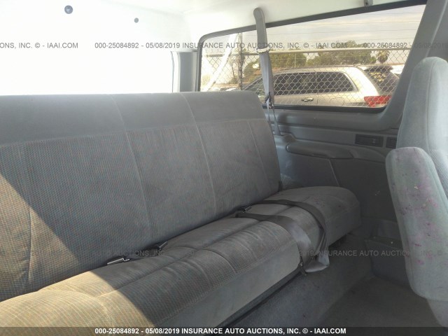 1FMEU15NXSLB91783 - 1995 FORD BRONCO U100 WHITE photo 8