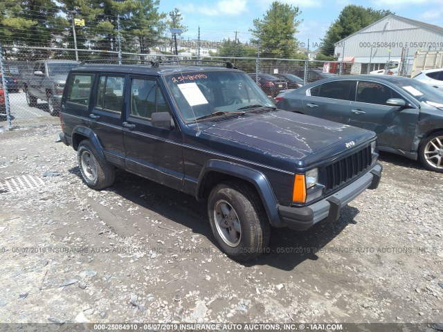 1J4FJ68S4TL308513 - 1996 JEEP CHEROKEE SPORT/CLASSIC BLUE photo 1