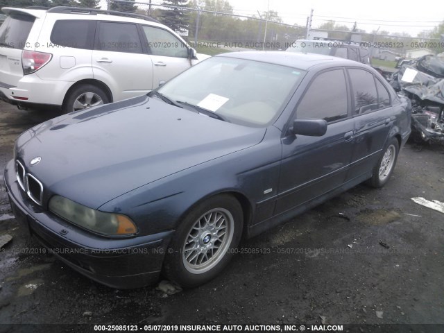 WBADT63402CH86765 - 2002 BMW 530 I AUTOMATIC BLUE photo 2