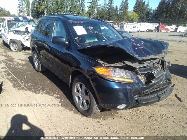 5NMSH73E57H112241 - 2007 HYUNDAI SANTA FE SE/LIMITED BLACK photo 1