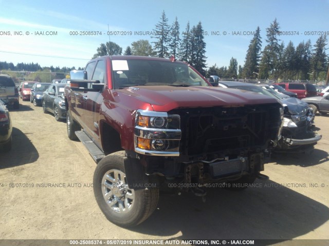 1GC4K1E87GF267241 - 2016 CHEVROLET SILVERADO K3500 HIGH COUNTRY RED photo 1