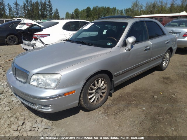 KMHFU45E65A410440 - 2005 HYUNDAI XG 350 SILVER photo 2