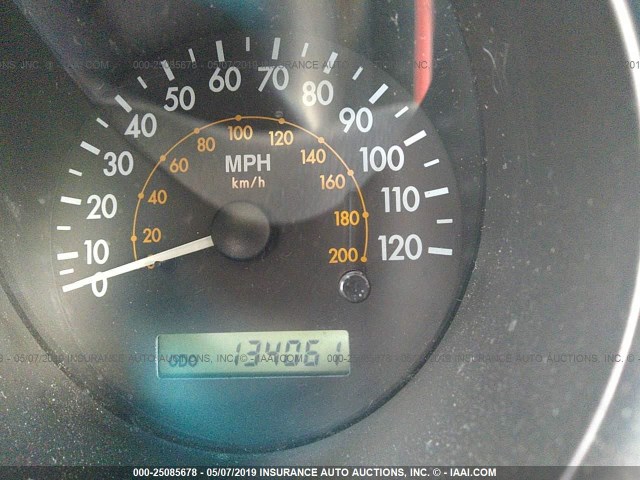 KL1TD52675B460548 - 2005 CHEVROLET AVEO LS RED photo 7