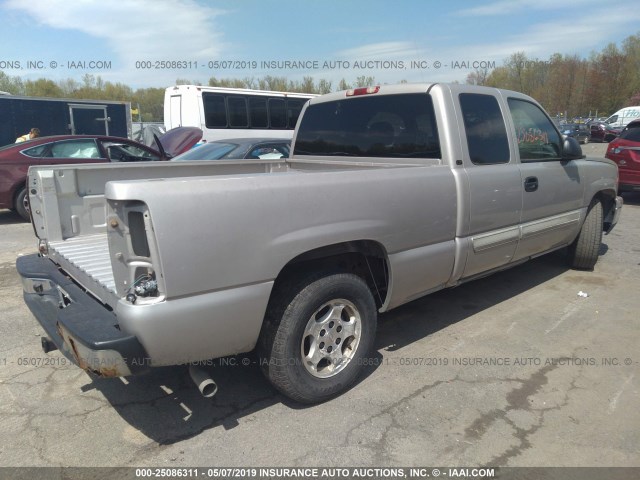 1GCEC19T96Z239616 - 2006 CHEVROLET SILVERADO C1500 SILVER photo 4