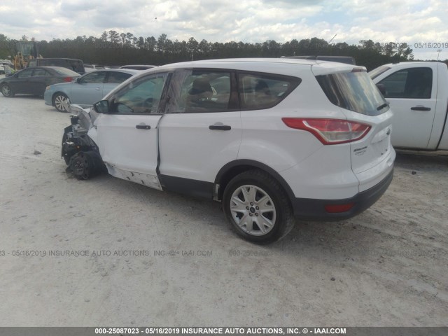 1FMCU0F76FUC65931 - 2015 FORD ESCAPE S WHITE photo 3