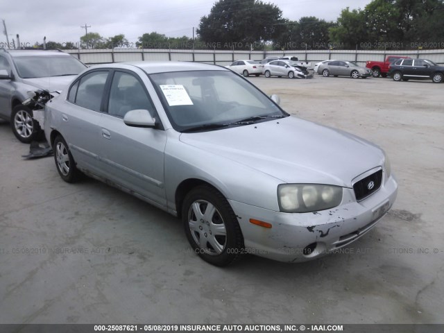 KMHDN45DX1U094156 - 2001 HYUNDAI ELANTRA GLS/GT SILVER photo 1