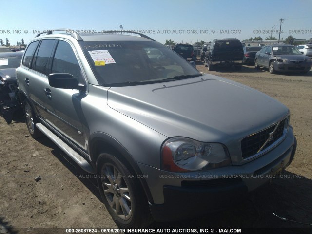 YV1CZ91H141054087 - 2004 VOLVO XC90 T6 SILVER photo 1