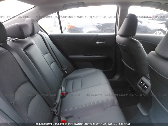 1HGCR6F51FA012994 - 2015 HONDA ACCORD HYBRID/EXL GRAY photo 8