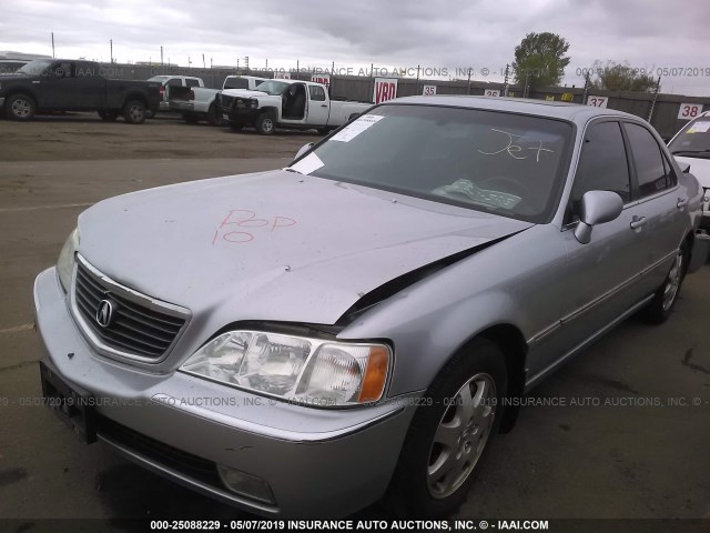 JH4KA96572C012420 - 2002 ACURA 3.5RL TAN photo 2