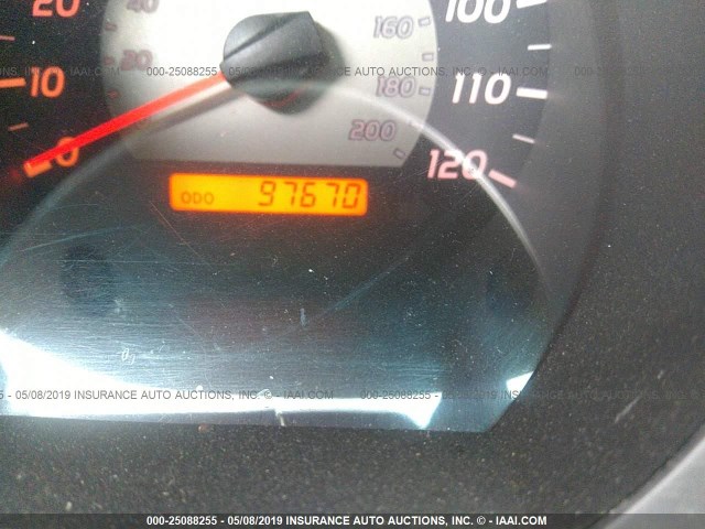 5TEUU42NX5Z068707 - 2005 TOYOTA TACOMA ACCESS CAB წითელი ფოტო 7