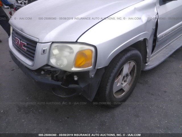 1GKES12P846182909 - 2004 GMC ENVOY XUV SILVER photo 6