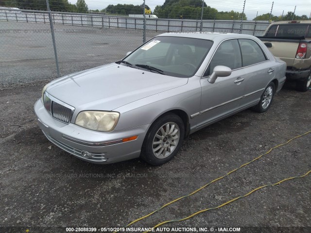 KMHFU45E65A400054 - 2005 HYUNDAI XG 350 SILVER photo 2