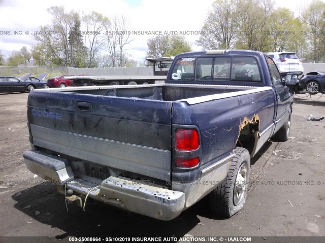 1B7KC26C0SS199636 - 1995 DODGE RAM 2500 BLUE photo 4