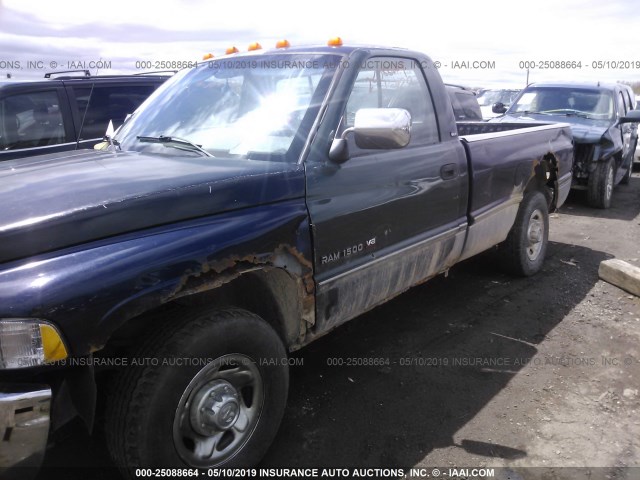 1B7KC26C0SS199636 - 1995 DODGE RAM 2500 BLUE photo 6