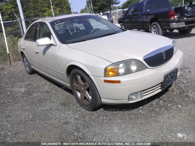 1LNHM87AX2Y669283 - 2002 LINCOLN LS BEIGE photo 1