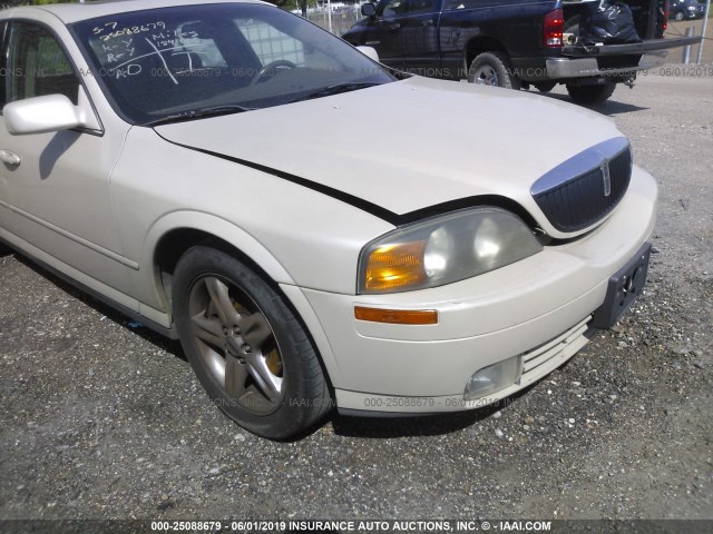 1LNHM87AX2Y669283 - 2002 LINCOLN LS BEIGE photo 6