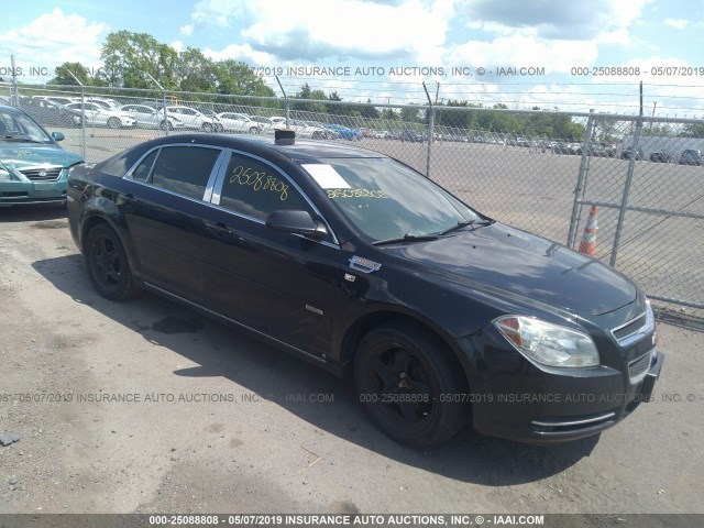 1G1ZH57B78F170586 - 2008 CHEVROLET MALIBU 1LT 黑色 照片 1