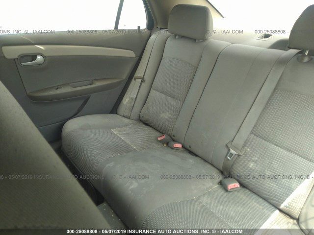 1G1ZH57B78F170586 - 2008 CHEVROLET MALIBU 1LT 黑色 照片 8