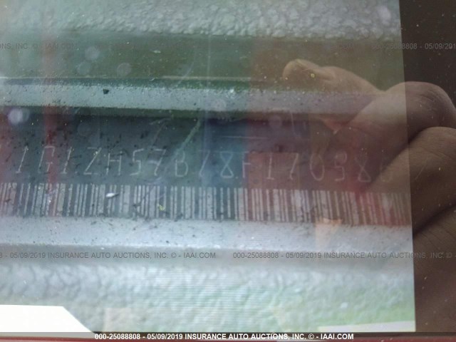 1G1ZH57B78F170586 - 2008 CHEVROLET MALIBU 1LT 黑色 照片 9