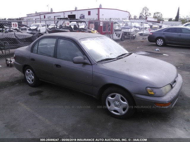 1NXBB02E8TZ432159 - 1996 TOYOTA COROLLA DX GRAY photo 1