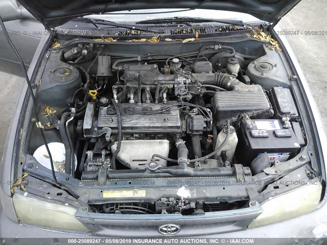 1NXBB02E8TZ432159 - 1996 TOYOTA COROLLA DX GRAY photo 10