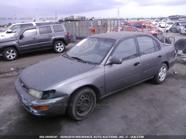 1NXBB02E8TZ432159 - 1996 TOYOTA COROLLA DX GRAY photo 2