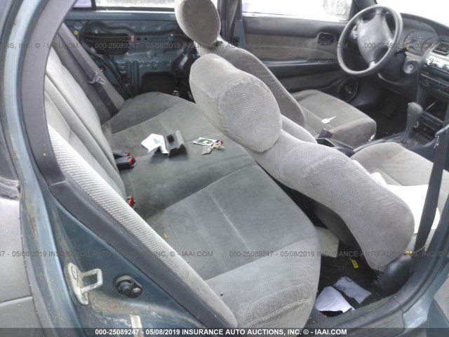 1NXBB02E8TZ432159 - 1996 TOYOTA COROLLA DX GRAY photo 8