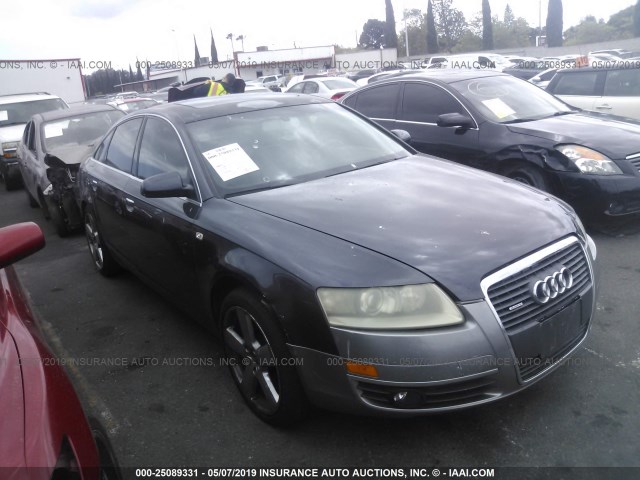 WAUDG74F95N100819 - 2005 AUDI A6 3.2 QUATTRO GRAY photo 1