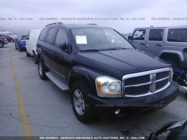 1D4HD58D34F184710 - 2004 DODGE DURANGO LIMITED BLACK photo 1