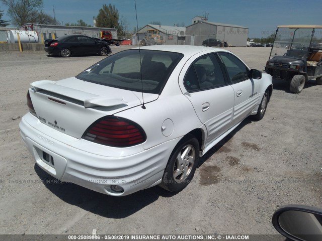 1G2NF52E2YM878855 - 2000 PONTIAC GRAND AM SE1 WHITE photo 4