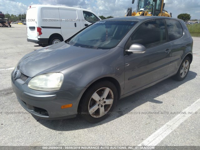 WVWBA71K08W281658 - 2008 VOLKSWAGEN RABBIT GRAY photo 2