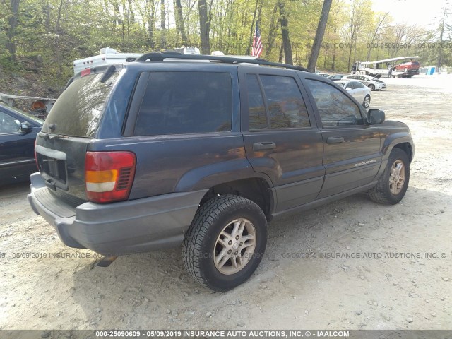 1J4GW48S74C223306 - 2004 JEEP GRAND CHEROKEE LAREDO/COLUMBIA/FREEDOM 蓝色 照片 4