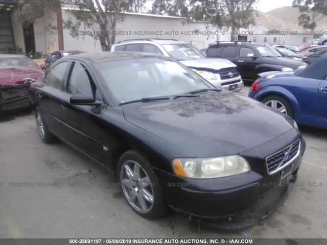 YV1RS592452426590 - 2005 VOLVO S60 2.5T Black photo 1