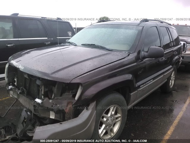1J4GW48S94C163786 - 2004 JEEP GRAND CHEROKEE LAREDO/COLUMBIA/FREEDOM 黑色 照片 2