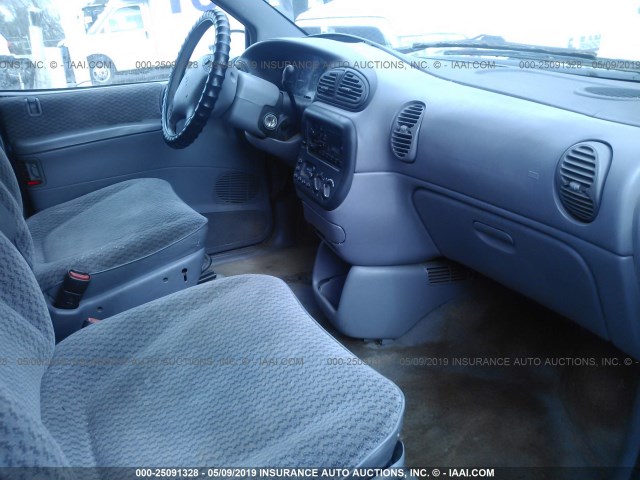 1B4GP44G8YB750879 - 2000 DODGE GRAND CARAVAN SE/SPORT Dark Blue photo 5