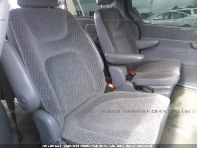 1B4GP44G8YB750879 - 2000 DODGE GRAND CARAVAN SE/SPORT Dark Blue photo 8