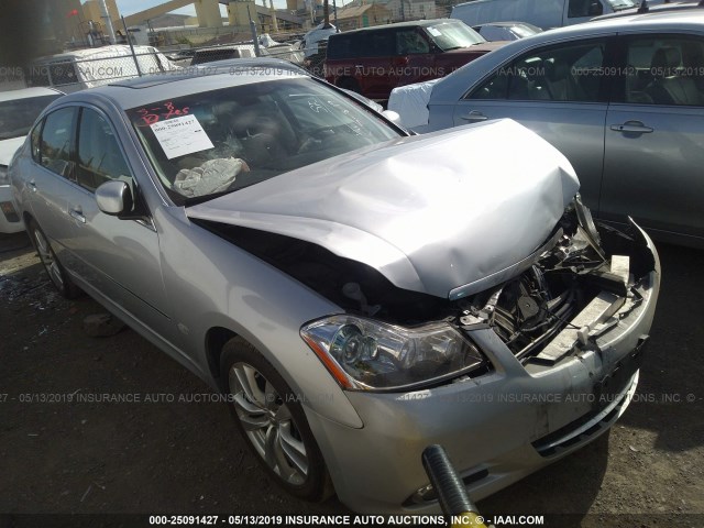 JN1CY0AP3AM910224 - 2010 INFINITI M35 SPORT SILVER photo 1