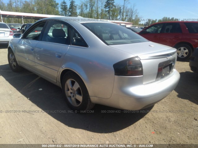 WAUED64B31N057870 - 2001 AUDI A6 2.7T QUATTRO SILVER photo 3