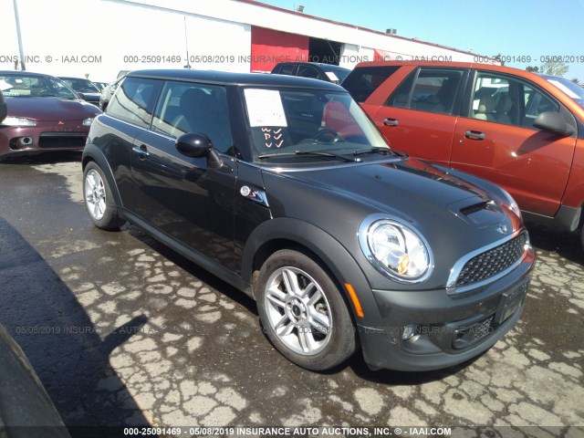 WMWSV3C51DT388828 - 2013 MINI COOPER S GRAY photo 1