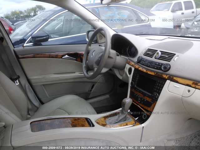 WDBUF56JX6A759608 - 2006 MERCEDES-BENZ E 350 GOLD photo 5