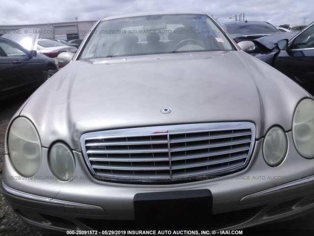 WDBUF56JX6A759608 - 2006 MERCEDES-BENZ E 350 GOLD photo 6