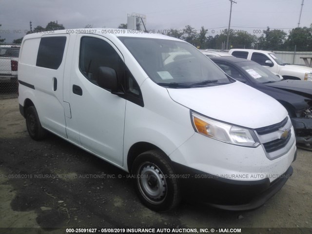 3N63M0ZN9HK699436 - 2017 CHEVROLET CITY EXPRESS LT WHITE photo 1