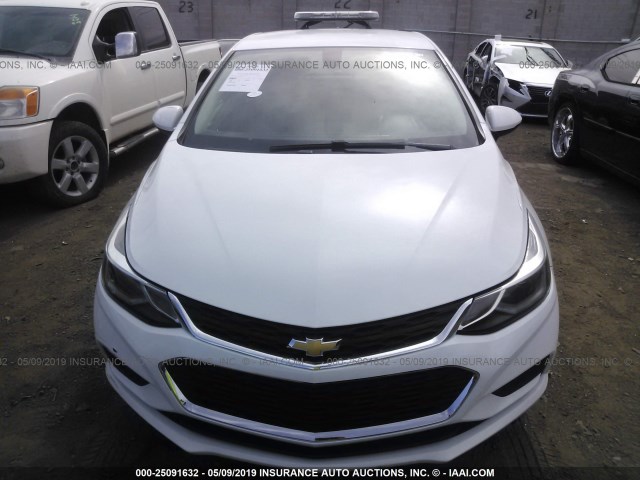 1G1BE5SM0G7285851 - 2016 CHEVROLET CRUZE WHITE photo 6