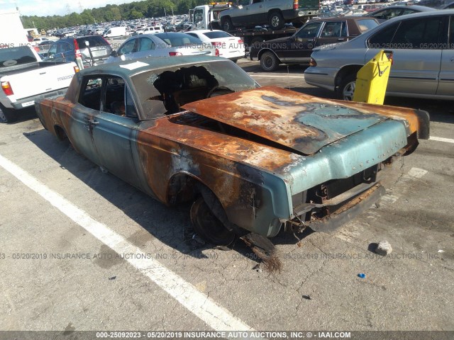 6Y82G429551 - 1966 LINCOLN CONTINENTAL  BLUE photo 1