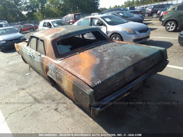 6Y82G429551 - 1966 LINCOLN CONTINENTAL  BLUE photo 3