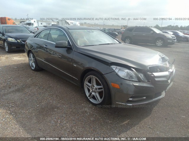 WDDKJ5KB4CF170614 - 2012 MERCEDES-BENZ E 350 GRAY photo 1