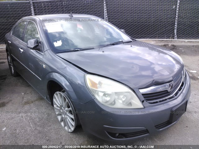 1G8ZV57748F152908 - 2008 SATURN AURA XR GRAY photo 1