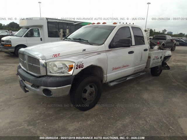 3D6WG4GL4AG103569 - 2010 DODGE RAM 3500 WHITE photo 2